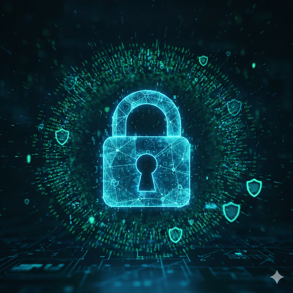 Strong password security illustration