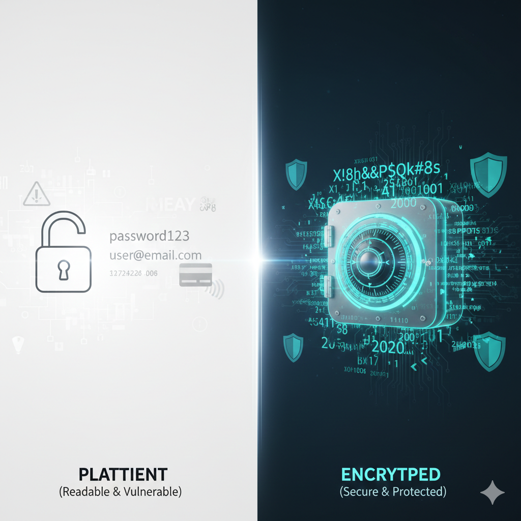 Strong password security illustration